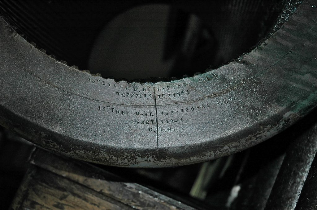a close up of the Missouri gun barrel